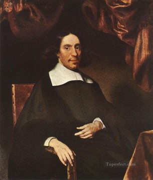  portrait Oil Painting - Portrait of Justus Criex Baroque Nicolaes Maes